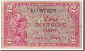 GERMANY - FEDERAL REPUBLIC 2 Deutsche Mark 1948 Banknote S 1,832.42 元  ＋  41.42 元 运费
