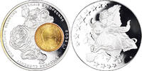 Luxembourg Medaille 2002 Union Européenne, Copper Plated Silver UNZ+ 183.66 元  ＋  41.42 元 运费