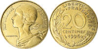 France 20 Centimes Coin, Marianne, Paris, Aluminum-Bronze -