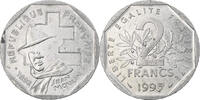 France 2 Francs 1993 Paris Jean Moulin, Paris, Nickel, Gadoury:547 SS 83.41 元  ＋  41.29 元 运费