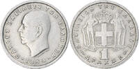 Greece Drachma 1954 Coin, Paul I, Copper-nickel, KM:81 S+ 83.67 元  ＋  41.42 元 运费