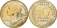 France 10 Centimes Marianne, Paris, FDC, Aluminum-Bronze -