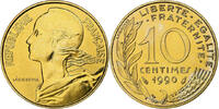 France 10 Centimes Marianne, Paris, FDC, Aluminum-Bronze -