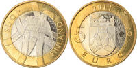 Finland 5 Euro Provinces - Karelia, Vantaa, Bi-Metallic -