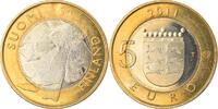 Finland 5 Euro Ostrobothnia, Vantaa, Bi-Metallic, KM:171 -