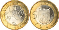 Finland 5 Euro Province d'Åland, Vantaa, Bi-Metallic, KM:177 -