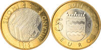 Finland 5 Euro Le hérisson en Uusimaa, Vantaa, Bi-Metallic -