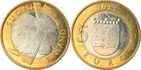 Finland 5 Euro Ostrobothnia, Vantaa, Bi-Metallic, KM:171 -
