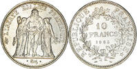 France 10 Francs Coin, Hercule, Paris, Silver, KM:932 -