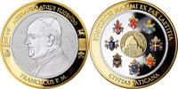 Vatican Medal Le Pape François, Copper Gilt -