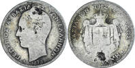 Greece Drachma Coin, George I, Paris, Silver, KM:38 -