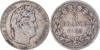 France 5 Francs Coin, Louis-Philippe, Rouen, Silver -
