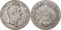 France 5 Francs Coin, Louis-Philippe, Lille, Silver -