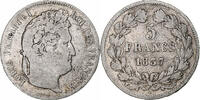 France 5 Francs Coin, Louis-Philippe, Lille, Silver -
