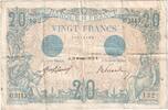 France 20 Francs Bleu, 1912-11-20, O.3113 -