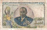 French Equatorial Africa 100 Francs Undated (1957) -