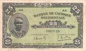 French West Africa 25 Francs 1942-12-14 -