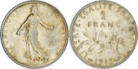 France Franc Coin, Semeuse, Paris, Silver, KM:844.1 -