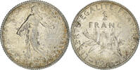 France Franc Coin, Semeuse, Paris, Silver, KM:844.1 -