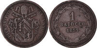 ITALIAN STATES Baiocco Coin, PAPAL STATES, Pius IX, Roma -