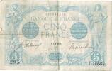 France 5 Francs Bleu, P.106, Fayette:2.37, KM:70 -