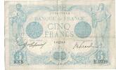 France 5 Francs Bleu, H.693, Fayette:2.29, KM:70 -