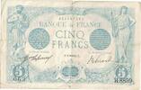 France 5 Francs Bleu, H.8859, Fayette:2.33, KM:70 -