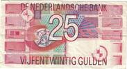Netherlands 25 Gulden Banknote, 1989-04-05, KM:100 -
