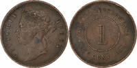 Singapore Cent Victoria, Bronze -