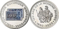Switzerland Medaille 150 Ans de la Monnaie Suisse, 100 FRANCS -