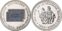 Switzerland Medaille 150 Ans de la Monnaie Suisse, 20 FRANCS -