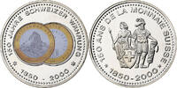 Switzerland Medaille 150 Ans de la Monnaie Suisse, 50 FRANCS -