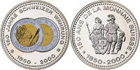 Switzerland Medaille 150 Ans de la Monnaie Suisse, 5 FRANCS, Copper-nickel -