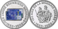 Switzerland Medal 150 Ans de la Monnaie Suisse, 1000 FRANCS -