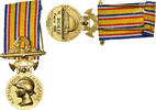 France Medaille Ministère de l'Intérieur, Actes de dévouement -