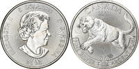 Canada 5 Dollars Cougar, 1 Oz, Silver -