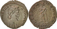 Nummus Coin, Theodora, Trier, Copper, RIC:56 -