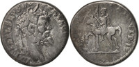 Denarius Coin, Septimius Severus, Emesa, Silver -