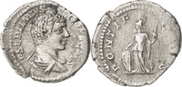 Denarius Coin, Geta, Roma, Silver, RIC:34b -