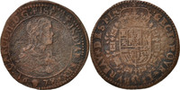 Netherlands Token Spanish Netherlands, Charles II, Bruxelles, Bureau des -