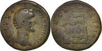 Sestertius Coin, Antoninus Pius, Roma, Bronze, RIC:1266 -