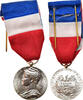 France Medal Médaille d'honneur du travail, Excellent Quality -
