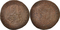Netherlands Token Belgium, Charles II, Bruxelles, Bureau des Finances -