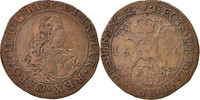 Spanish Netherlands Token Belgium, Charles II, Anvers, Bureau des Finances -
