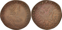 Belgium Token Spanish Netherlands, Charles II, Bruxelles, Bureau des Finances -