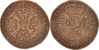 Belgium Token Spanish Netherlands, Charles II, Bruxelles, Bureau des Finances -