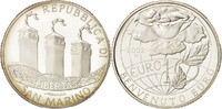 San Marino 10 Euro 2002 R Silver, KM:449 STGL 995.70 元  ＋  41.42 元 运费