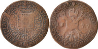 Spanish Netherlands Token Belgium, Charles II, Anvers, Bureau des Finances -