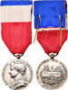France Medal Médaille d'honneur du travail, Excellent Quality -