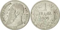 Belgium Franc Coin, Silver, KM:57.1 -